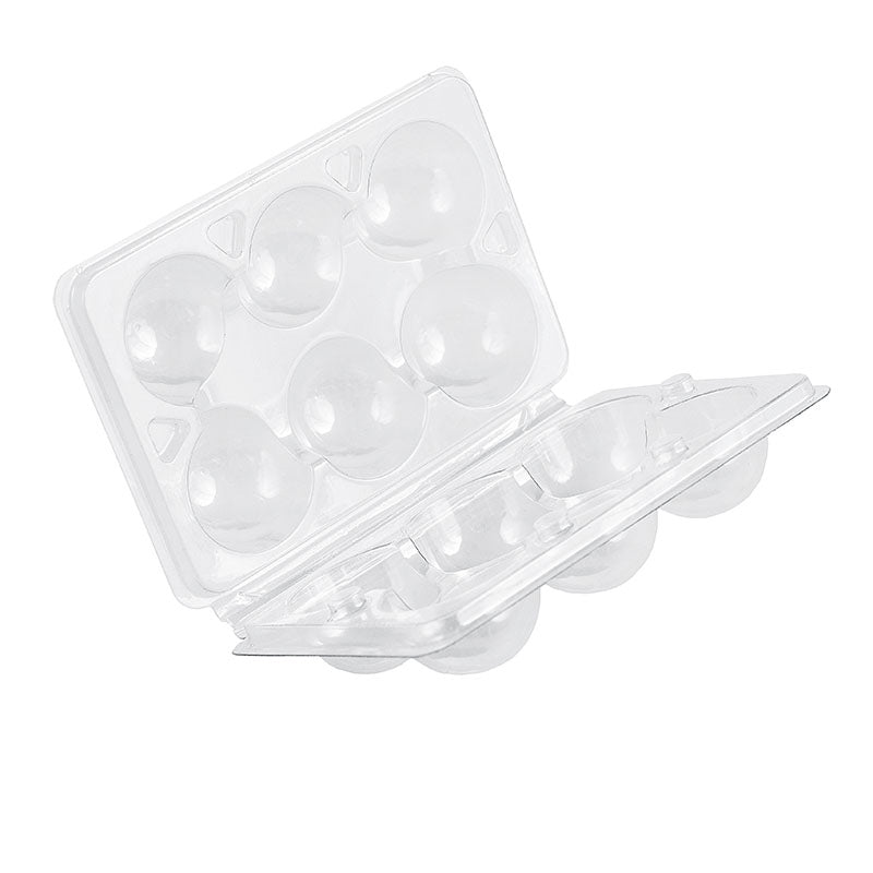 6 Pack Quail Egg Packaging 300mic - 1300 QTY PER BOX