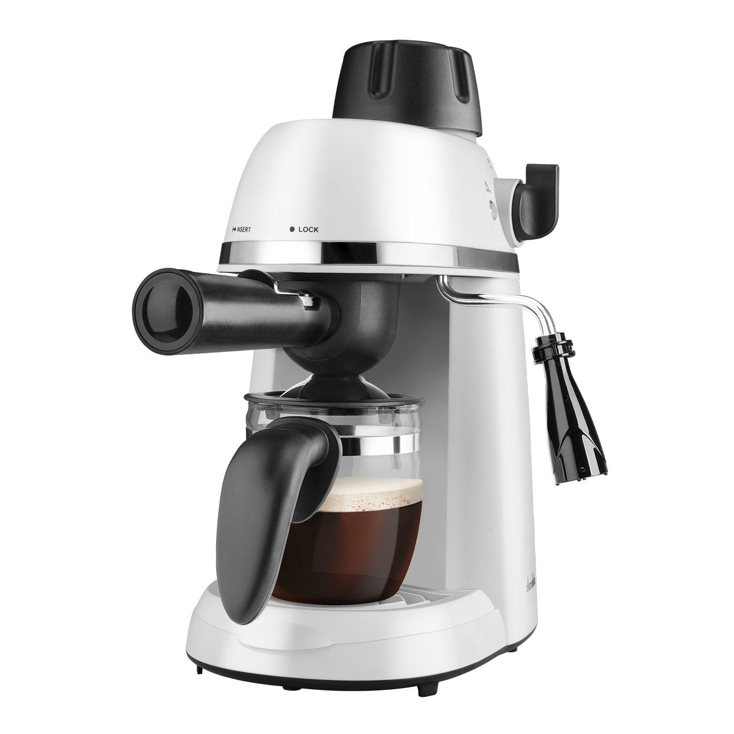 800W 4 CUP ESPRESSO MAKER