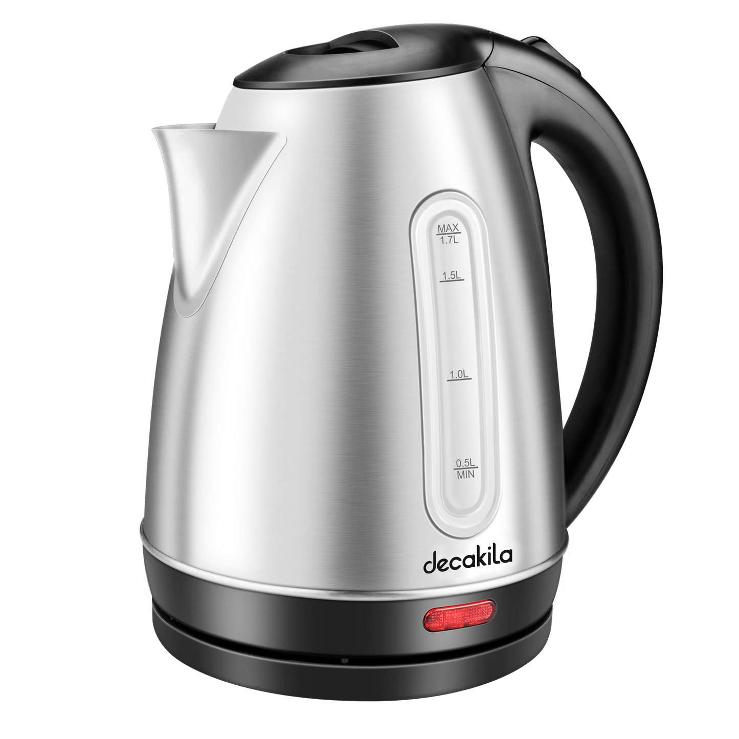 1,7L STAINLESS STEEL KETTLE & WATER LEV INDICATOR