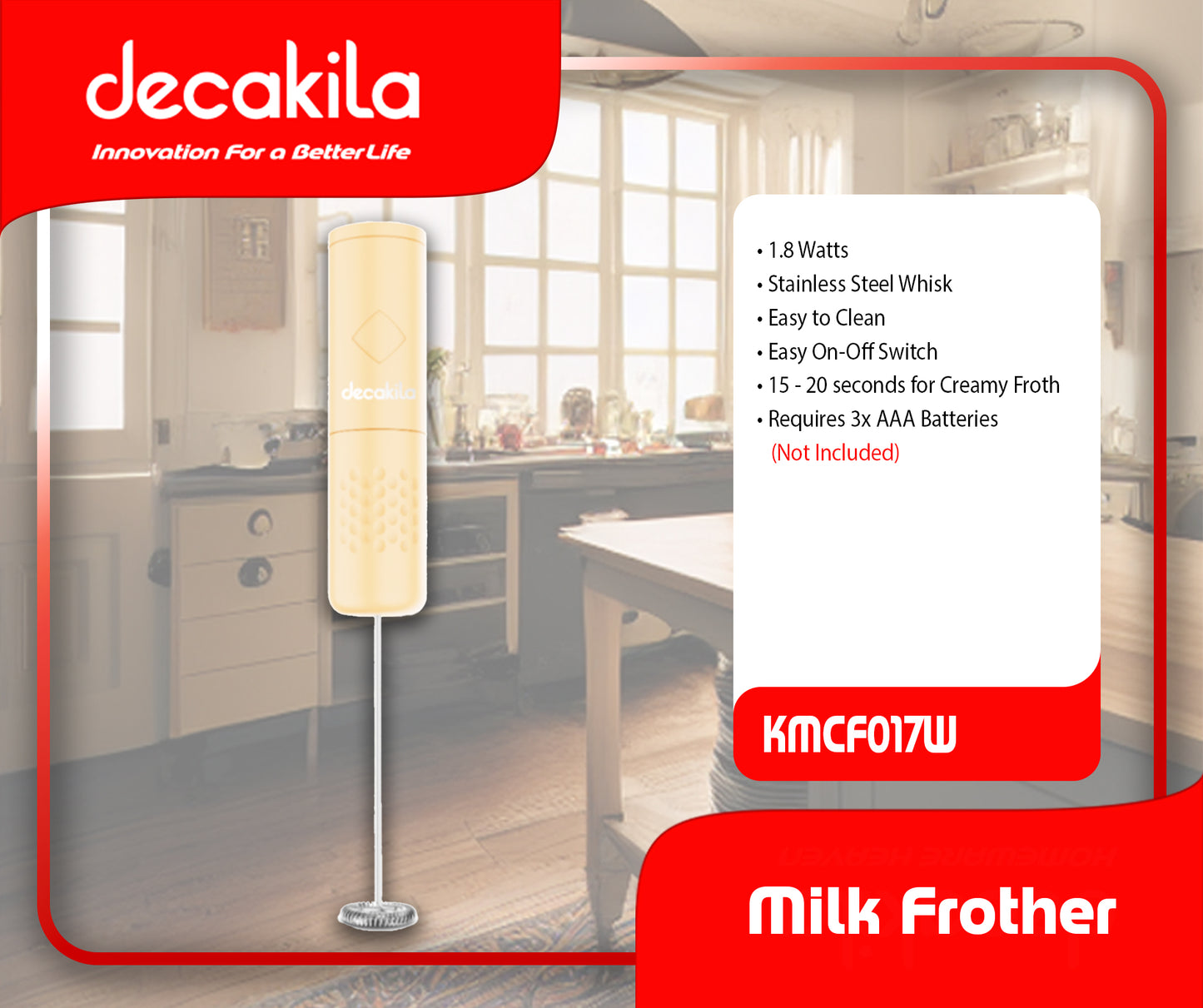 HANDHELD MILK FROTHER