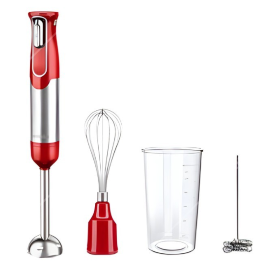 USB 4 IN 1 BLENDER CORDLESS SET RED