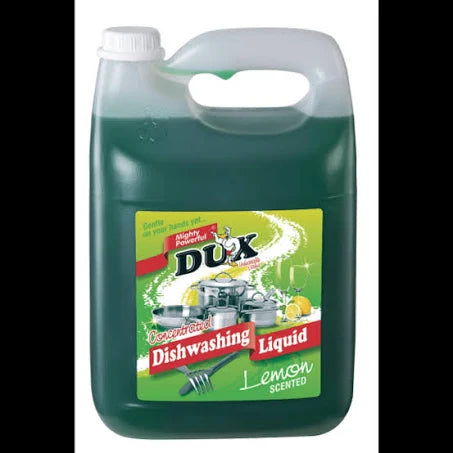 DUX DISHWASHING LIQUID LEMON 4X5L