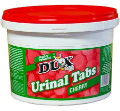 ONTSMETTINGSMIDDEL EN LUGVERFRSHENER DUX URINAL TABS CHERRY 4KG